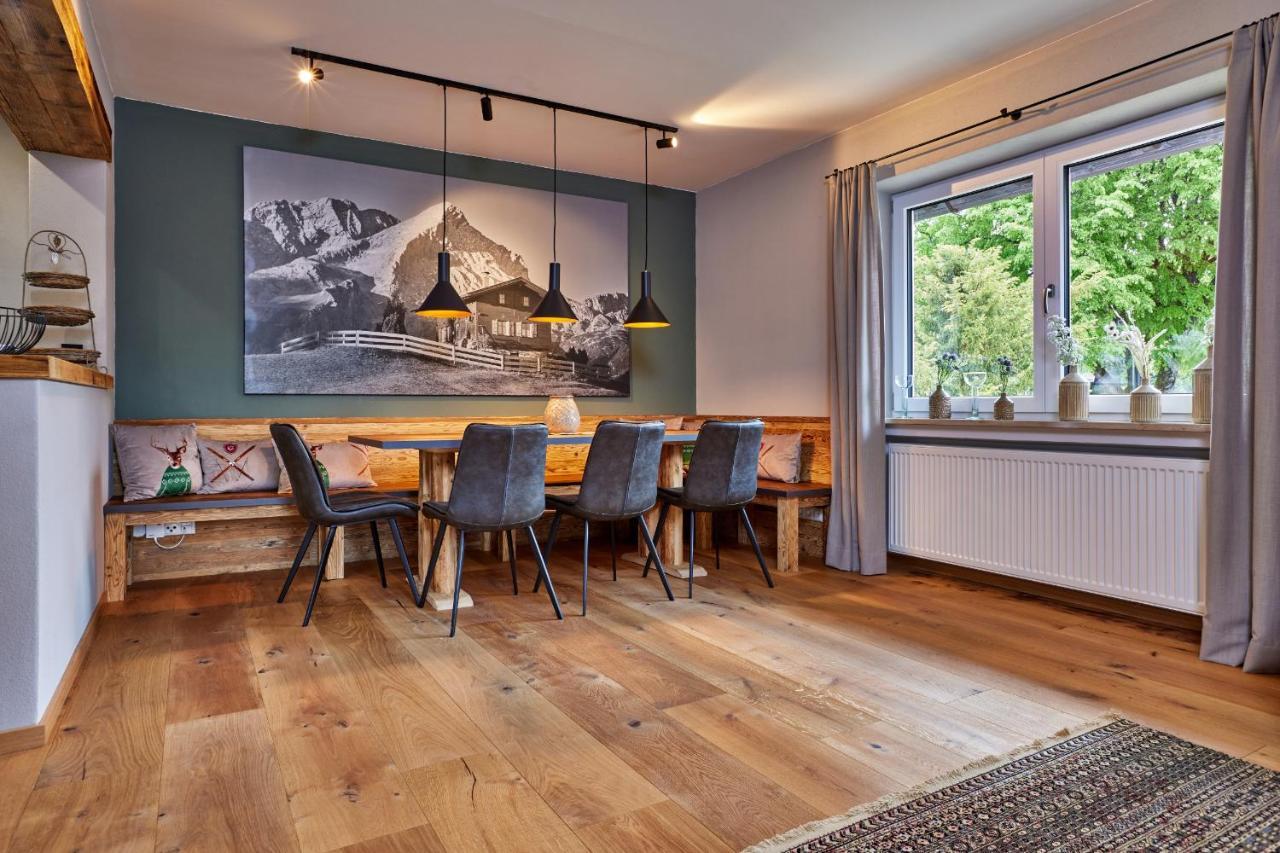 Ferienwohnung Reintal Mit Sauna Fuer 2-6 Personen 110 Qm Garmisch-Partenkirchen Exterior foto