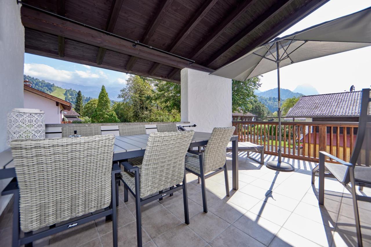 Ferienwohnung Reintal Mit Sauna Fuer 2-6 Personen 110 Qm Garmisch-Partenkirchen Exterior foto